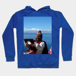 Shaman performing a blessing ceremony. Hoodie